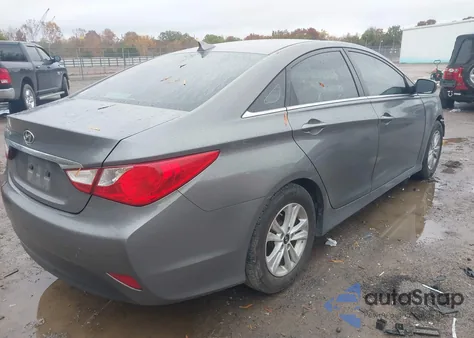 2014 Hyundai Sonata Gls from USA, damaged, VIN 5NPEB4AC6EH881846